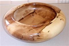 Sycamore bowl by Tony Handford